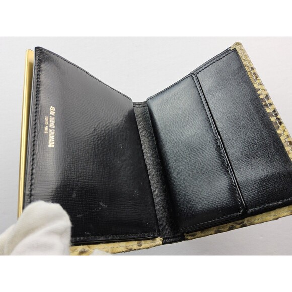 49AV Junko Shimada Snake Skin Bifold Wallet - Picture 10 of 12